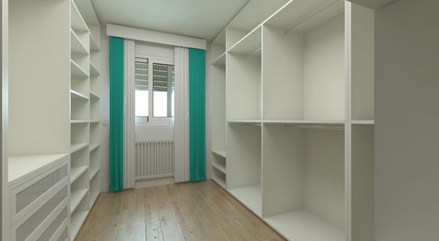 Cómo diseñar un dormitorio con vestidor original y práctico